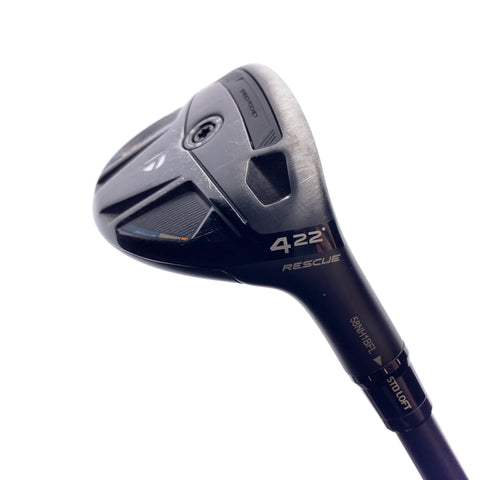 Used TaylorMade Qi4D 4 Hybrid / 22.0 Degrees / Regular Flex