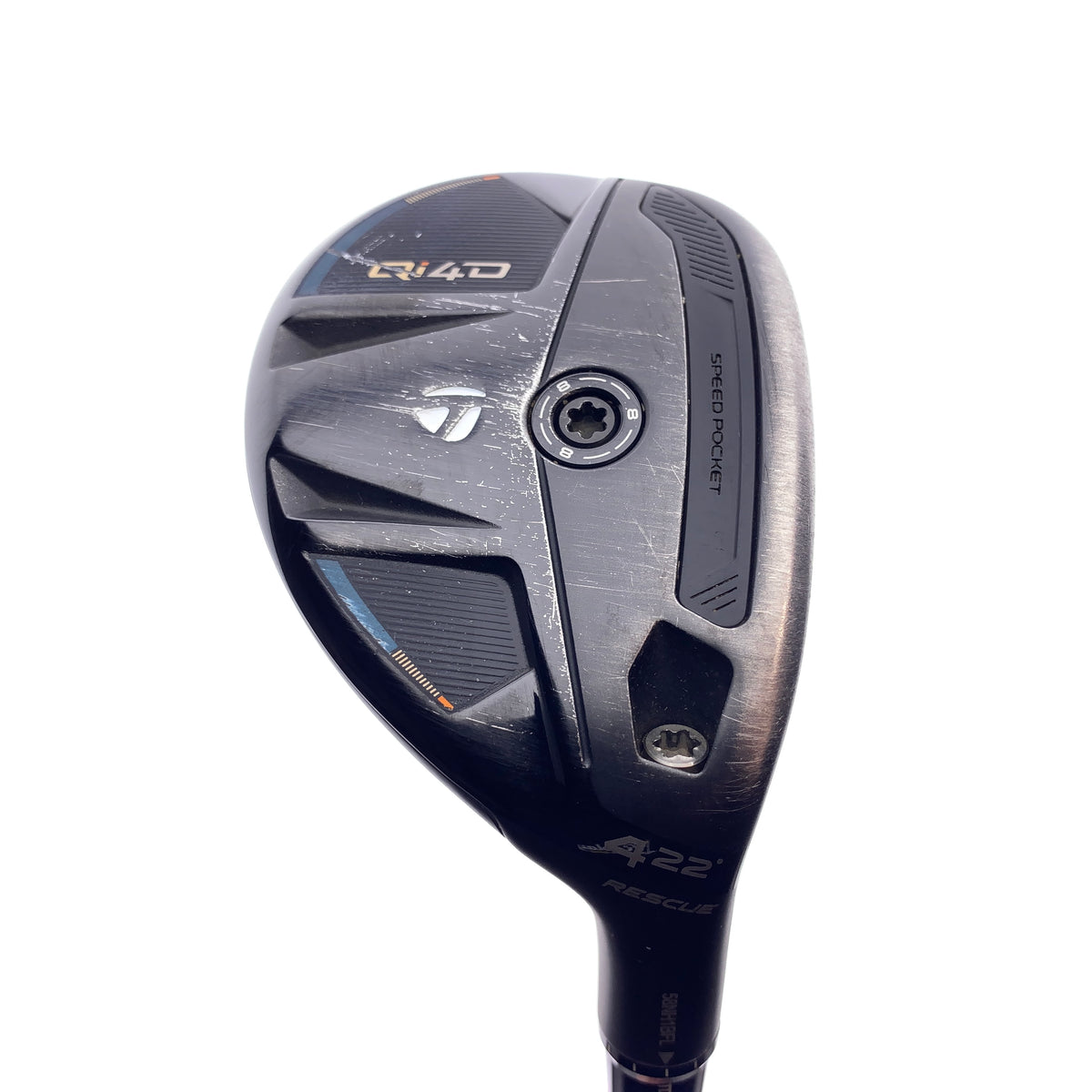 Used TaylorMade Qi4D 4 Hybrid / 22.0 Degrees / Regular Flex