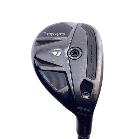 Used TaylorMade Qi4D 4 Hybrid / 22.0 Degrees / Regular Flex