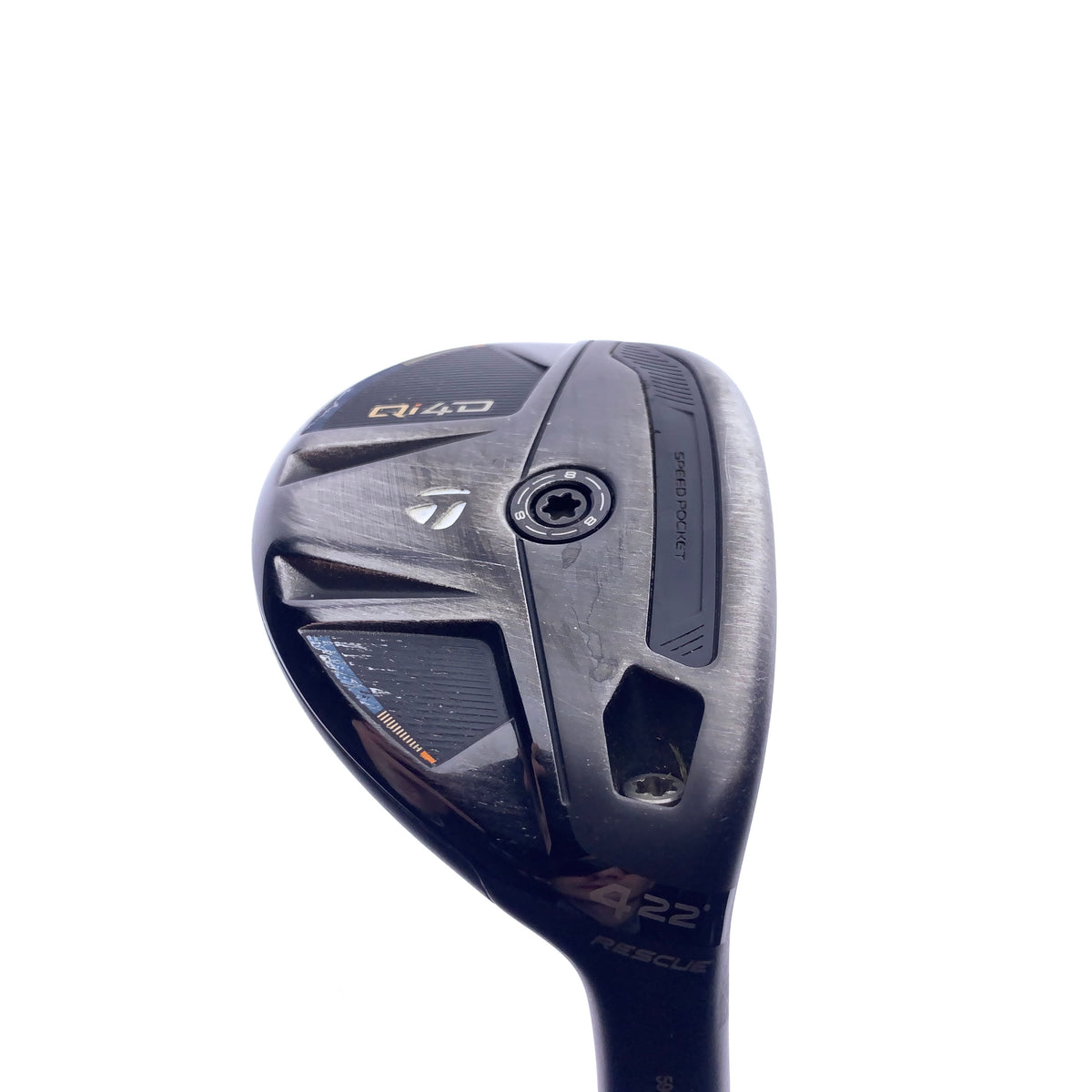 Used TaylorMade Qi4D 4 Hybrid / 22.0 Degrees / Regular Flex