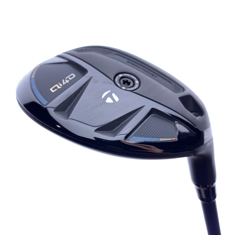 Used TaylorMade Qi4D 4 Hybrid / 22.0 Degrees / Stiff Flex