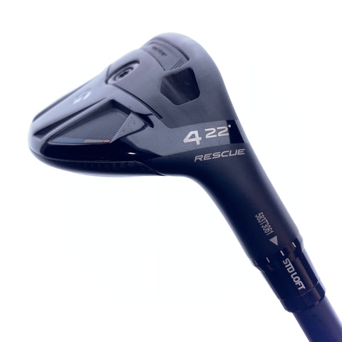 Used TaylorMade Qi4D 4 Hybrid / 22.0 Degrees / Stiff Flex