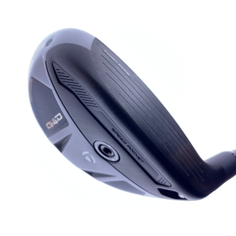 Used TaylorMade Qi4D 4 Hybrid / 22.0 Degrees / Stiff Flex