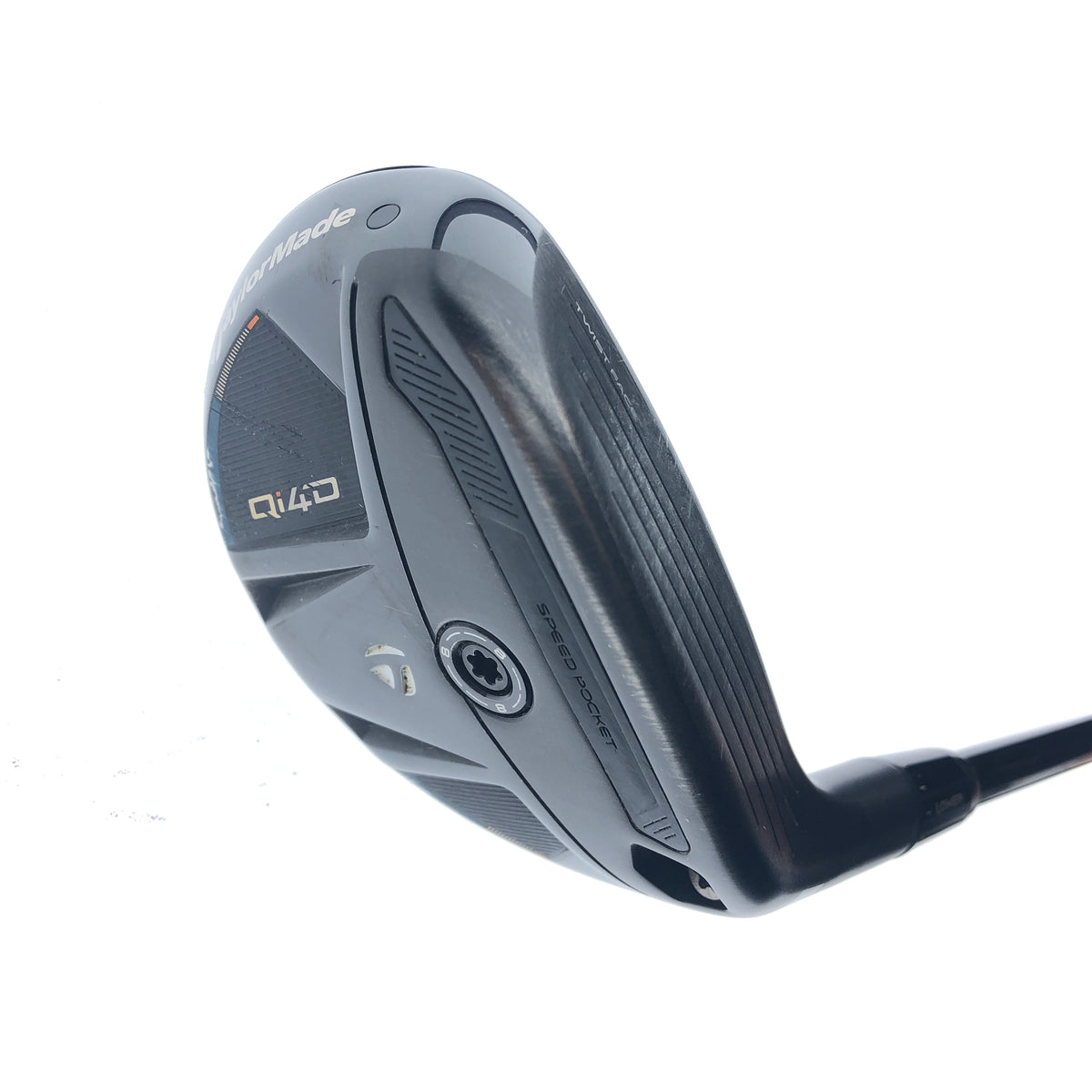 Used TaylorMade Qi4D 4 Hybrid / 22.0 Degrees / TX Flex