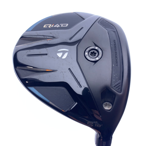 Used TaylorMade Qi4D 5 Fairway Wood / 18.0 Degrees / X-Stiff Flex