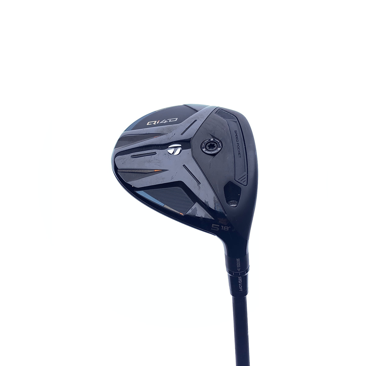 Used TaylorMade Qi4D 5 Fairway Wood/TPT Power Fairway 16/Hi/18.0 Degrees/Stiff