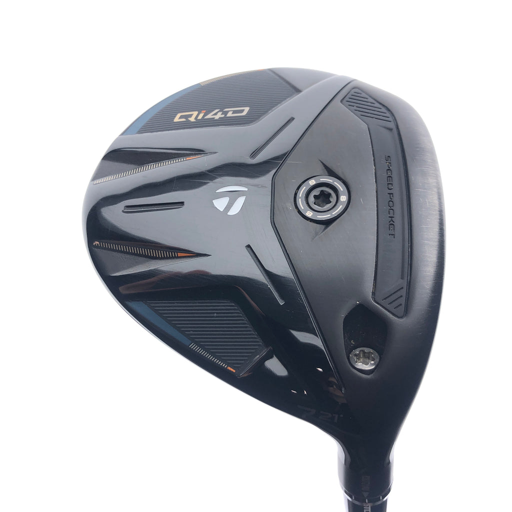 Used TaylorMade Qi4D 7 Fairway Wood / 21.0 Degrees / Stiff Flex