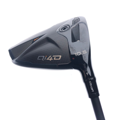 Used TaylorMade Qi4D Driver / 10.5 Degrees / Stiff Flex