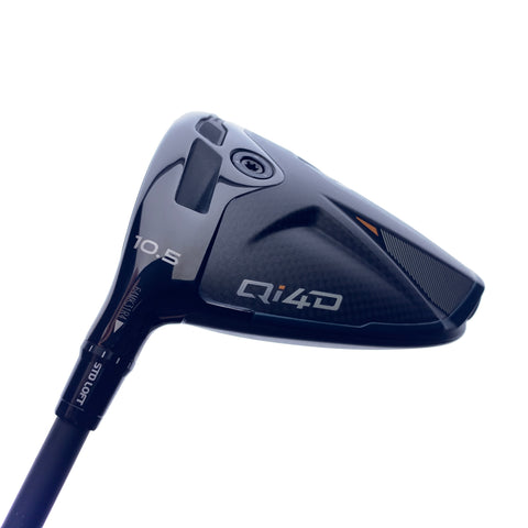 Used TaylorMade Qi4D Driver / 10.5 Degrees / Stiff Flex / Left-Handed
