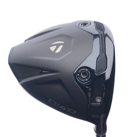 Used TaylorMade Qi4D Driver / 10.5 Degrees / Stiff Flex / VeloCore+ Black 6-S