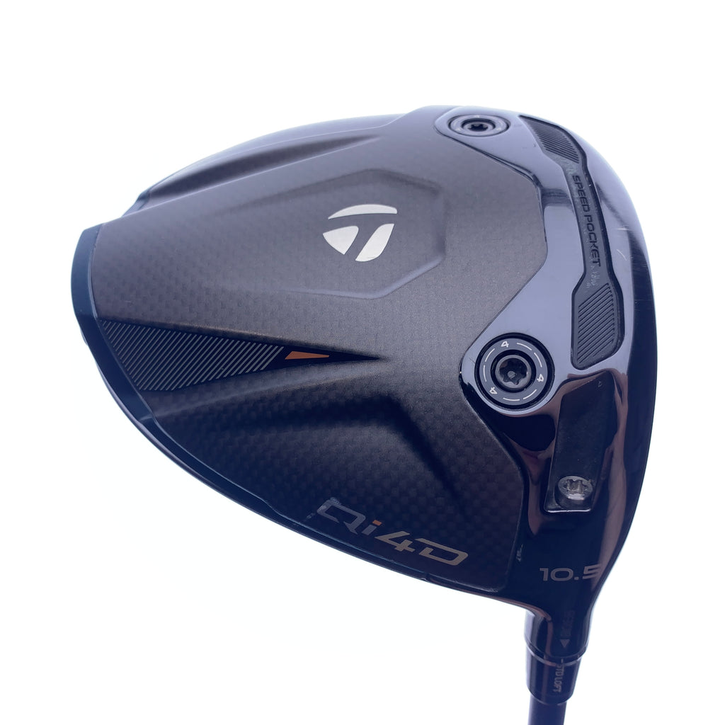 Used TaylorMade Qi4D Driver / 10.5 Degrees / Stiff Flex