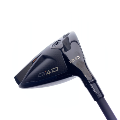 Used TaylorMade Qi4D Driver / 12.0 Degrees / Stiff Flex