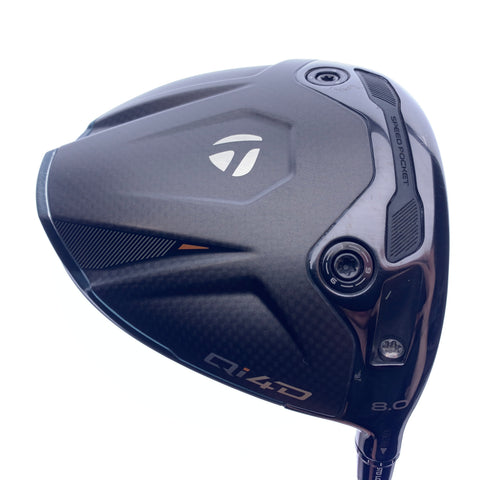 Used TaylorMade Qi4D Driver / 8.0 Degrees / X-Stiff Flex