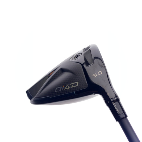 Used TaylorMade Qi4D Driver / 9.0 Degrees / Stiff Flex