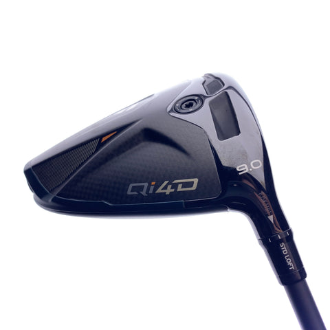 Used TaylorMade Qi4D Driver / 9.0 Degrees / Stiff Flex