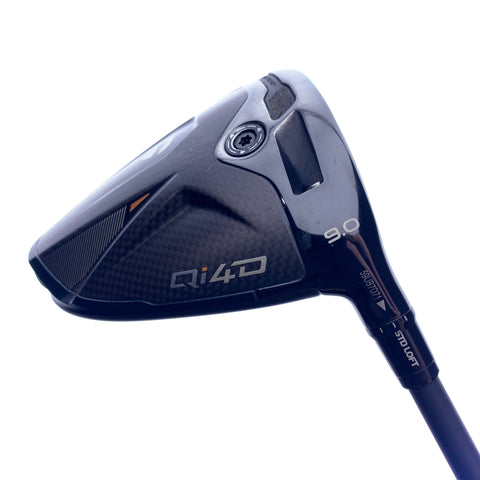 Used TaylorMade Qi4D Driver / 9.0 Degrees / Stiff Flex