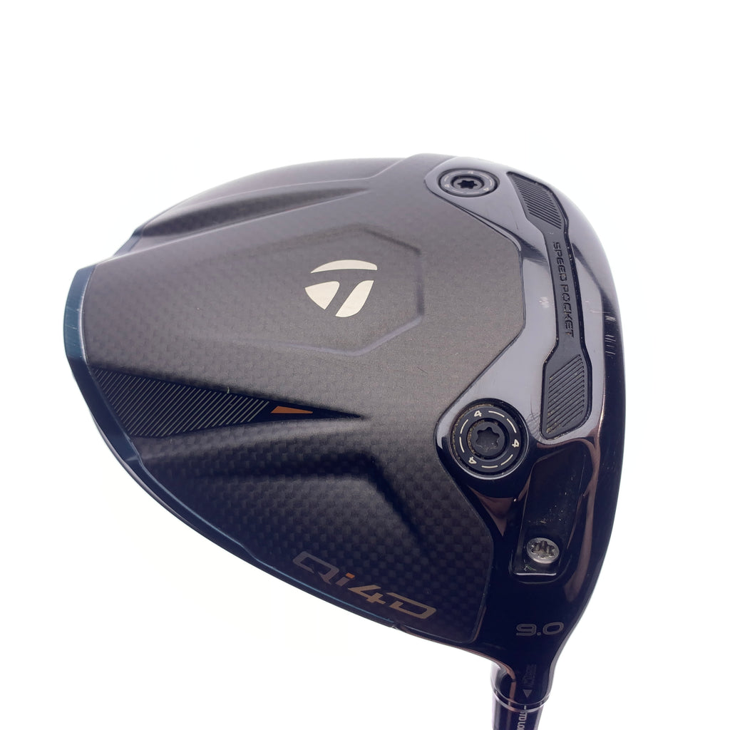 Used TaylorMade Qi4D Driver / 9.0 Degrees / Stiff Flex