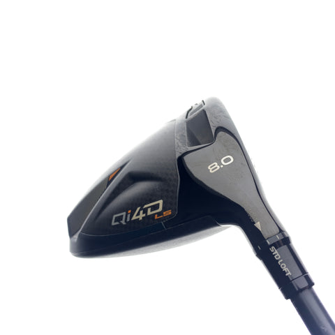 Used TaylorMade Qi4D LS Driver / 8.0 Degrees / X-Stiff Flex