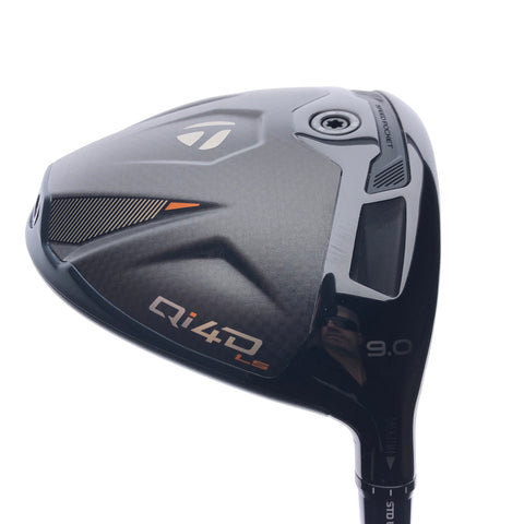 Used TaylorMade Qi4D LS Driver / 9.0 Degrees / Stiff Flex