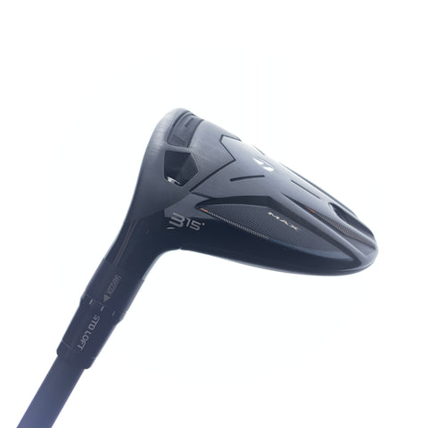 Used TaylorMade Qi4D Max 3 Fairway Wood / 15.0 Degrees / Stiff Flex / Left-Hand