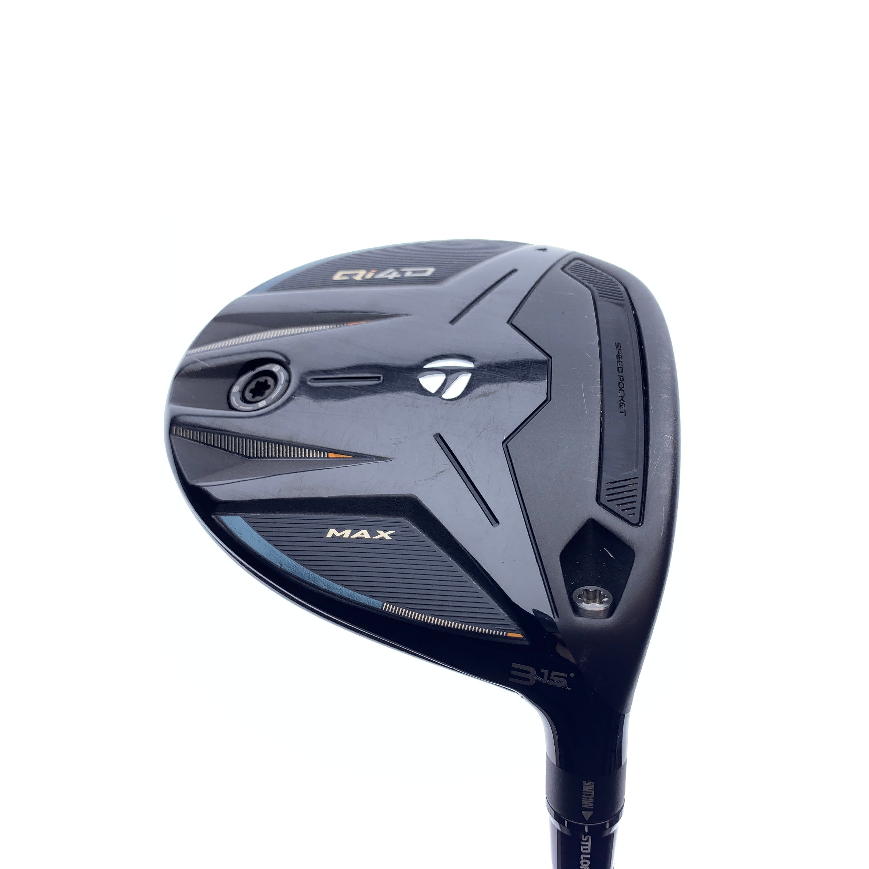 Used TaylorMade Qi4D Max 3 Fairway Wood / 15.0 Degrees / Stiff Flex