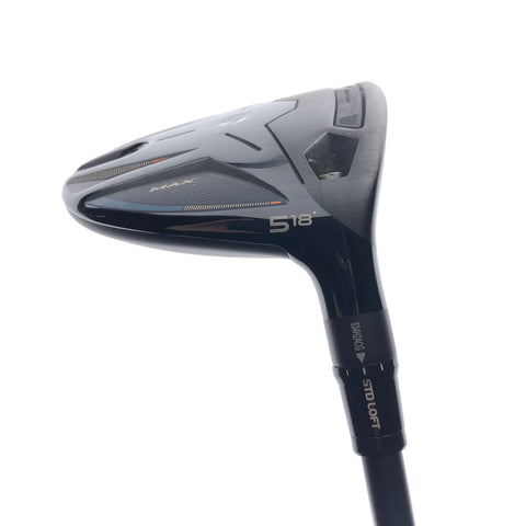 Used TaylorMade Qi4D Max 5 Fairway Wood / 18.0 Degrees / Regular Flex