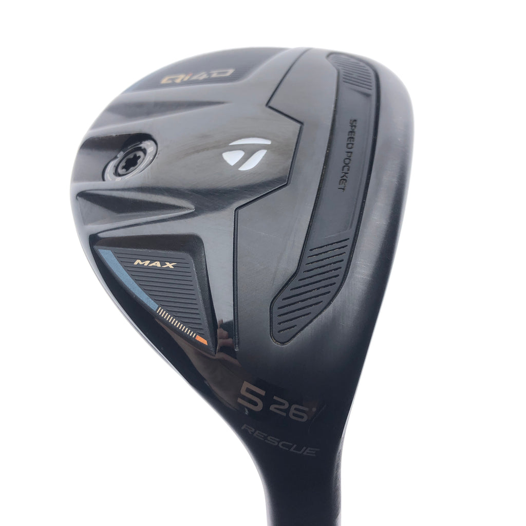 Used TaylorMade Qi4D Max 5 Hybrid / 26 Degrees / Stiff Flex