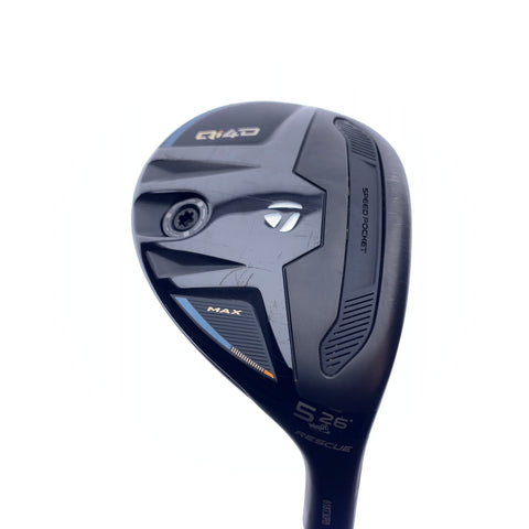 Used TaylorMade Qi4D Max 5 Hybrid / 26.0 Degrees / Regular Flex