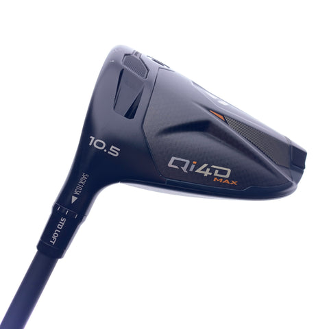 Used TaylorMade Qi4D Max Driver / 10.5 Degrees / Regular Flex / Left-Handed