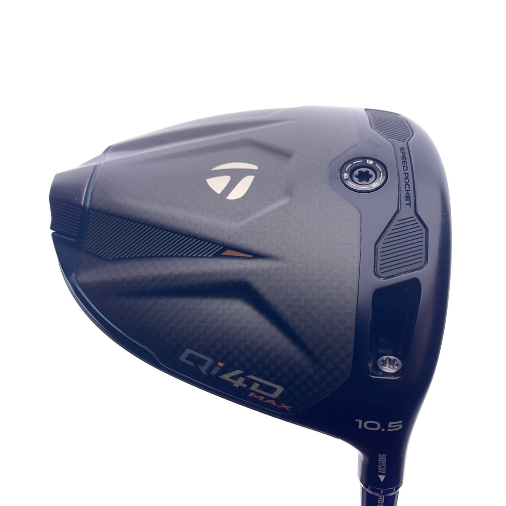 Used TaylorMade Qi4D Max Driver / 10.5 Degrees / Regular Flex