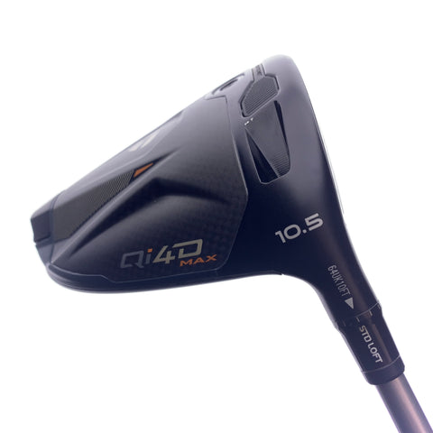 Used TaylorMade Qi4D Max Driver / 10.5 Degrees / Stiff Flex
