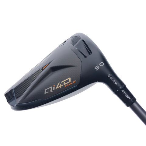 Used TaylorMade Qi4D Max Driver / 9.0 Degrees / Stiff Flex