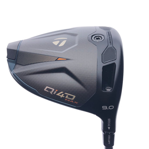 Used TaylorMade Qi4D Max Driver / 9.0 Degrees / Stiff Flex