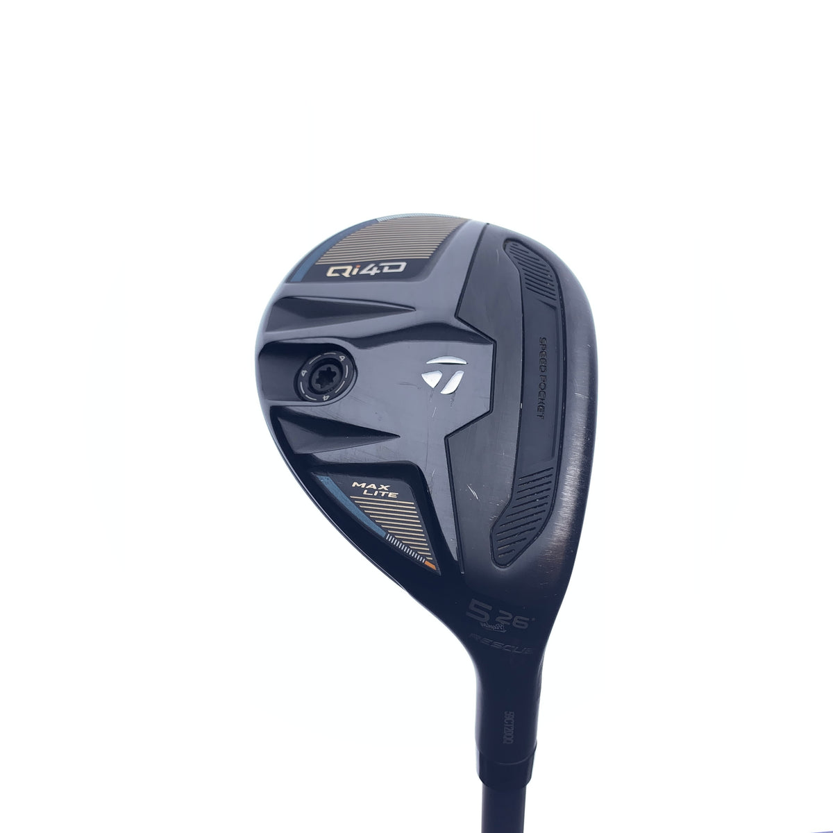 Used TaylorMade Qi4D Max Lite 5 Hybrid / 26.0 Degrees / A Flex
