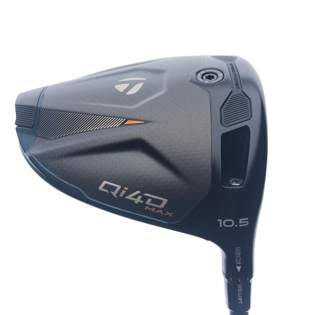 Used TaylorMade Qi4d Max Driver / 10.5 Degrees / Regular Flex