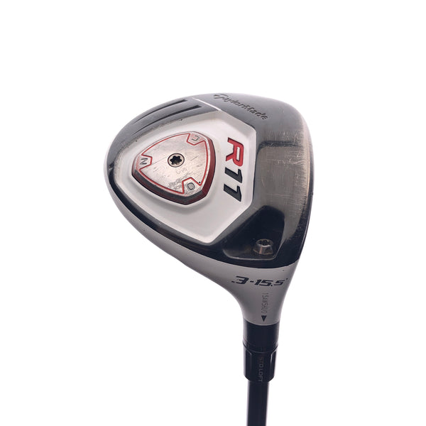 Used TaylorMade R11 3 Fairway Wood / 15.5 Degrees / Stiff Flex