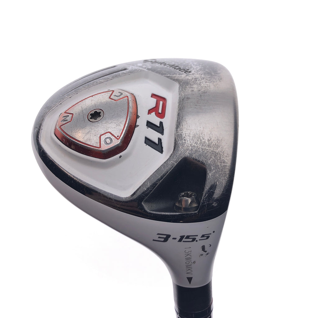 Used TaylorMade R11 3 Fairway Wood / 15.5 Degrees / Stiff Flex