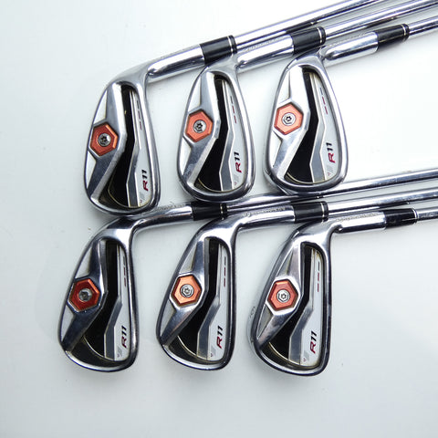Used TaylorMade R11 Iron Set / 4 - 9 IRON / Stiff Flex
