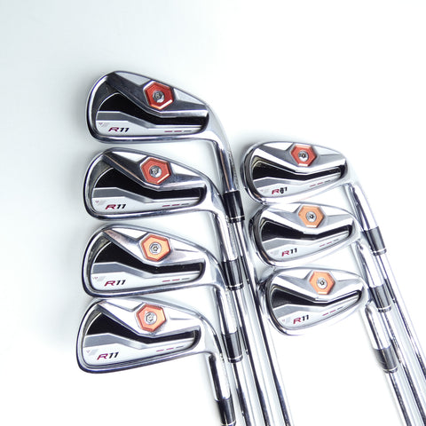 Used TaylorMade R11 Iron Set / 4 - PW / Stiff Flex