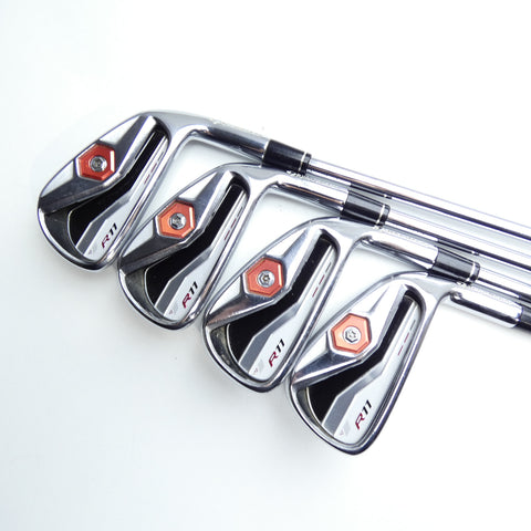 Used TaylorMade R11 Iron Set / 4 - PW / Stiff Flex