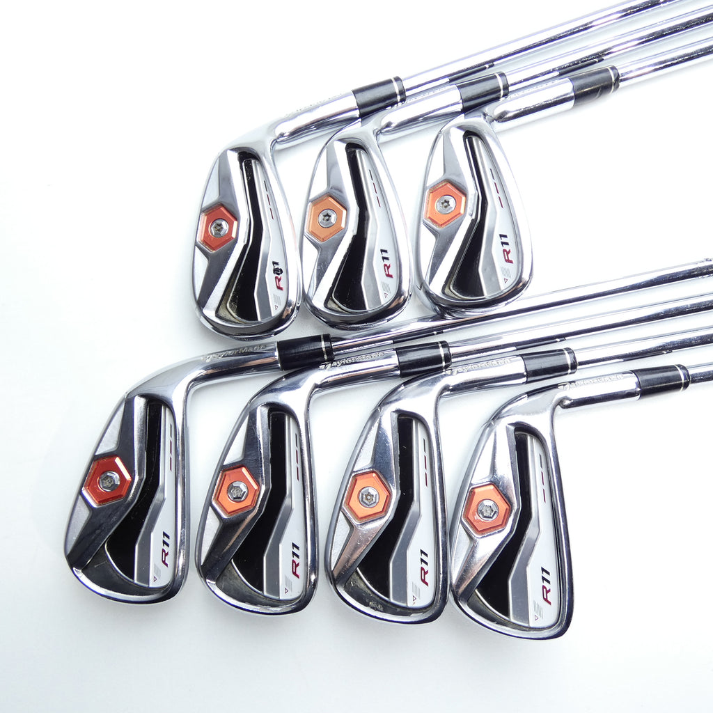 Used TaylorMade R11 Iron Set / 4 - PW / Stiff Flex