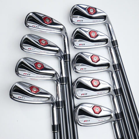 Used TaylorMade R11 Iron Set / 4 - SW + AW / Stiff Flex
