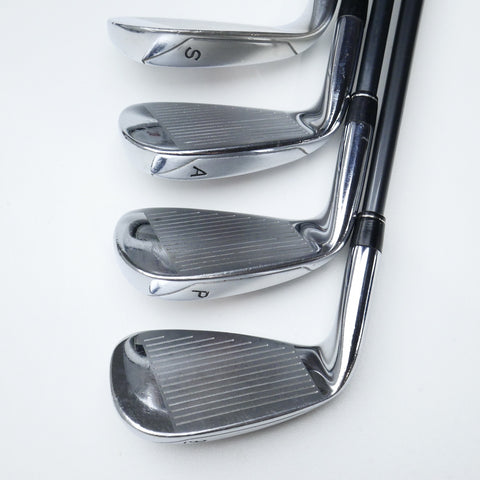 Used TaylorMade R11 Iron Set / 4 - SW + AW / Stiff Flex