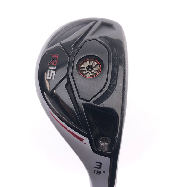 Used TaylorMade R15 3 Hybrid / 19 Degrees / Stiff Flex