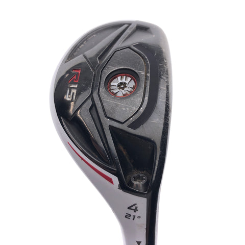 Used TaylorMade R15 4 Hybrid / 21 Degrees / Stiff Flex