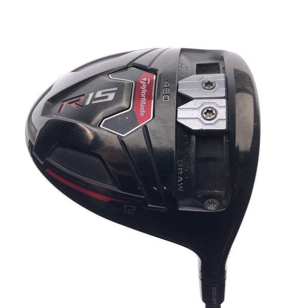 Used TaylorMade R15 Black Driver / 12.0 Degrees / Stiff Flex