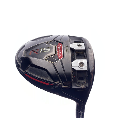 Used TaylorMade R15 Driver / 9.5 Degrees / Stiff Flex