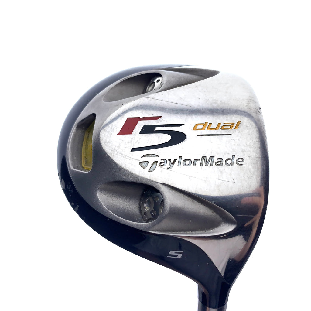 Used TaylorMade R5 Dual 5 Fairway Wood / 18.0 Degrees / Stiff Flex
