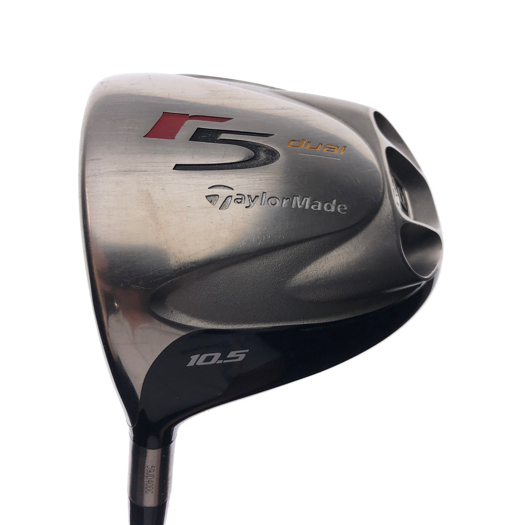 Used TaylorMade R5 Dual Driver / 10.5 Degrees / Stiff Flex / Left-Handed