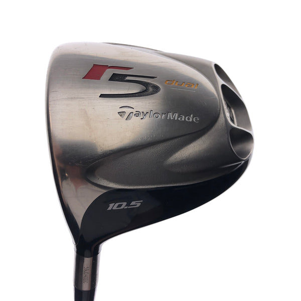 Used TaylorMade R5 Dual Driver / 10.5 Degrees / Stiff Flex / Left-Handed
